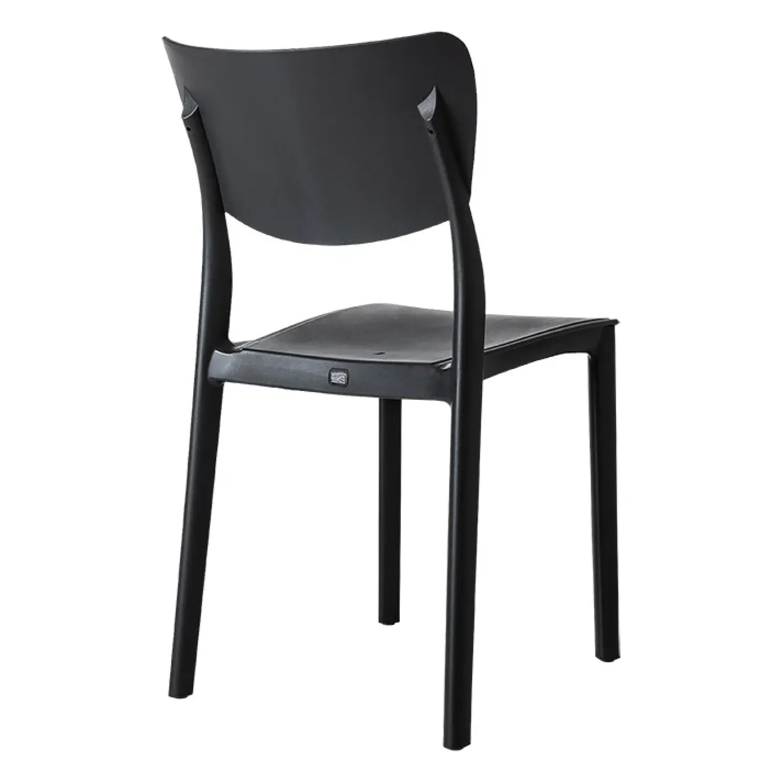 Garnero Arredamenti Sedie Da Giardino-Sedia da giardino esterno bar dehors impilabile polipropilene grigio Tania Antracite