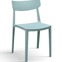Garnero Arredamenti Sedie Da Giardino-Sedia da giardino esterno bar dehors impilabile polipropilene chiaro Hans Verde