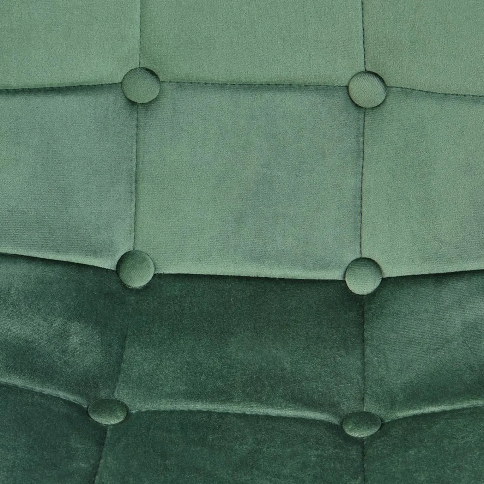 Garnero Arredamenti Sedie In Tessuto-Sedia da pranzo imbottita in velluto verde Amos