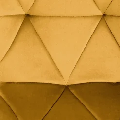 Garnero Arredamenti Sedie In Tessuto-Sedia da pranzo in tessuto moderna nero Cotton Senape