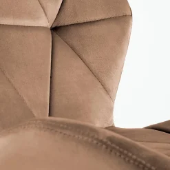 Garnero Arredamenti Sedie In Tessuto-Sedia da pranzo in tessuto moderna nero Cotton Beige