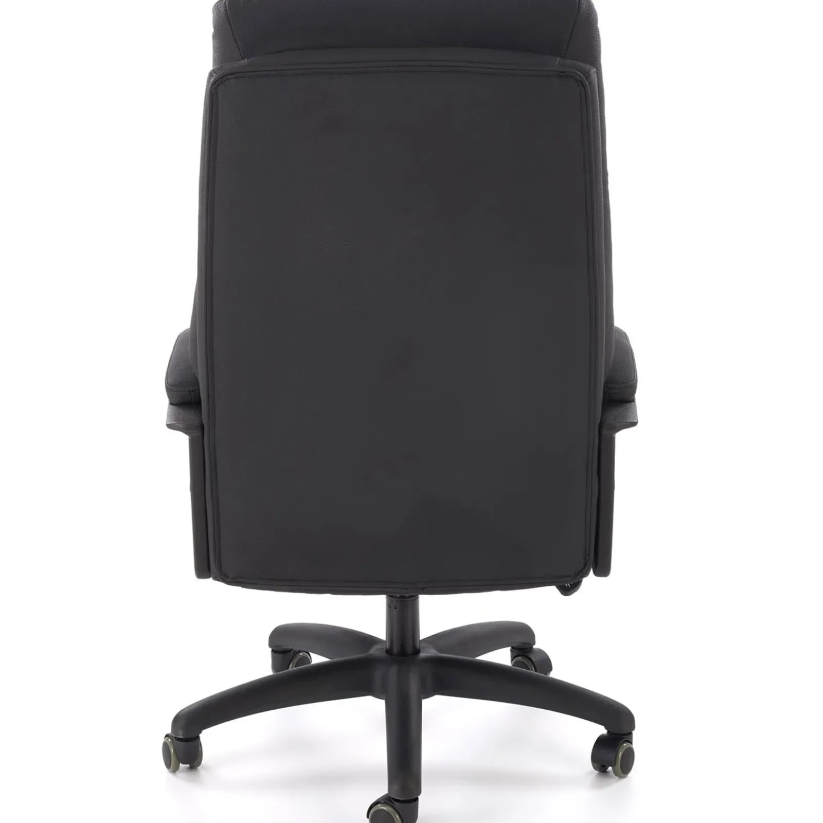 Garnero Arredamenti Sedie Da Ufficio|Sedie Scrivania Ufficio-Sedia da ufficio con braccioli e ruote regolabile imbottita in Marilu Ecopelle Nero