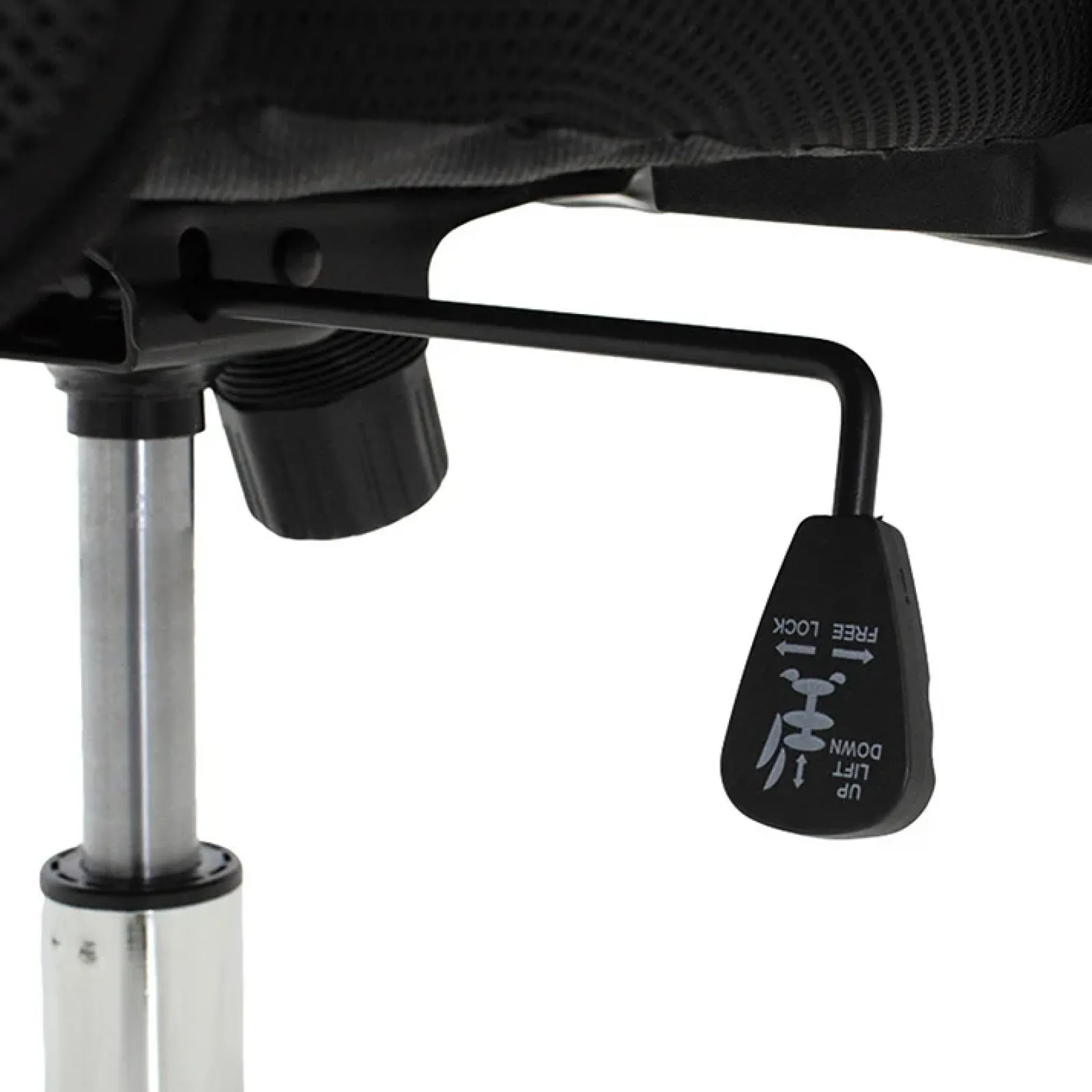 Garnero Arredamenti Sedie Da Ufficio|Sedie Scrivania Ufficio-Sedia da ufficio con braccioli e rotelle girevoli tessuto nero Essen