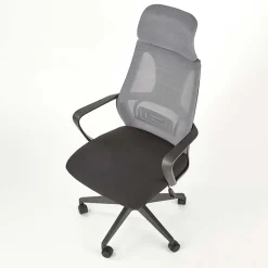 Garnero Arredamenti Sedie Da Ufficio|Sedie Scrivania Ufficio-Sedia da ufficio con ruote in tessuto rete grigio nero Clay Nero - Grigio