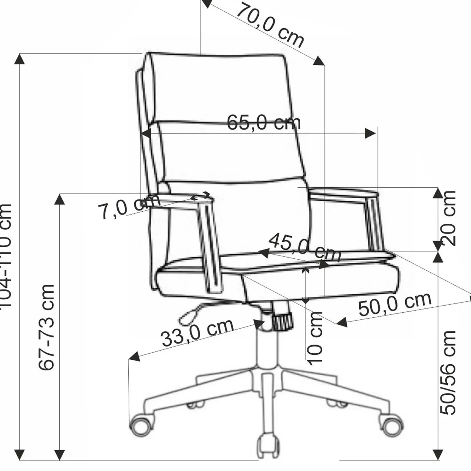 Garnero Arredamenti Sedie Da Ufficio|Sedie Scrivania Ufficio-Sedia da ufficio con ruote e braccioli in tessuto oliva Yara Verde