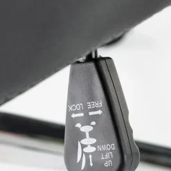 Garnero Arredamenti Sedie Da Ufficio|Sedie Scrivania Ufficio-Sedia da ufficio con ruote in tessuto e ecopelle grafite nero Triana