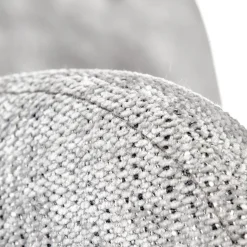 Garnero Arredamenti Sedie Da Ufficio|Sedie Scrivania Ufficio-Sedia da ufficio con ruote in tessuto grigio chiaro Tadea