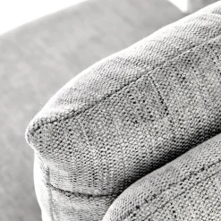 Garnero Arredamenti Sedie Da Ufficio|Sedie Scrivania Ufficio-Sedia da ufficio con ruote in tessuto grigio chiaro Tadea