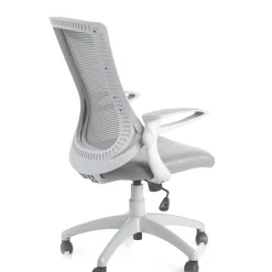 Garnero Arredamenti Sedie Da Ufficio|Sedie Scrivania Ufficio-Sedia da ufficio design in tessuto grigio bianca Diesel