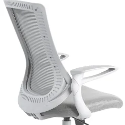 Garnero Arredamenti Sedie Da Ufficio|Sedie Scrivania Ufficio-Sedia da ufficio design in tessuto grigio bianca Diesel