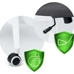 Garnero Arredamenti Sedie Da Ufficio|Sedie Scrivania Ufficio-Sedia da ufficio design moderno con ruote grigia Deskisy