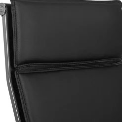 Garnero Arredamenti Sedie Da Ufficio|Sedie Scrivania Ufficio-Sedia da ufficio design moderno con ruote nera Workisy