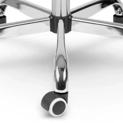 Garnero Arredamenti Sedie Da Ufficio|Sedie Scrivania Ufficio-Sedia da ufficio design moderno con ruote nera Workisy