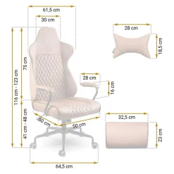 Garnero Arredamenti Sedie Da Ufficio|Sedie Scrivania Ufficio-Sedia da ufficio ecopelle design moderno con ruote marrone Relaxpro