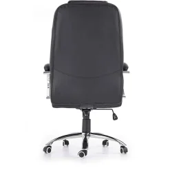 Garnero Arredamenti Sedie Da Ufficio|Sedie Scrivania Ufficio-Sedia da ufficio presidenziale con ruote e braccioli nera Aston