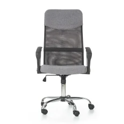 Garnero Arredamenti Sedie Da Ufficio|Sedie Scrivania Ufficio-Sedia da ufficio regolabile in tessuto nero grigio Tweedy