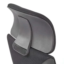 Garnero Arredamenti Sedie Da Ufficio|Sedie Scrivania Ufficio-Sedia da ufficio regolabile con ruote in tessuto Clay Nero