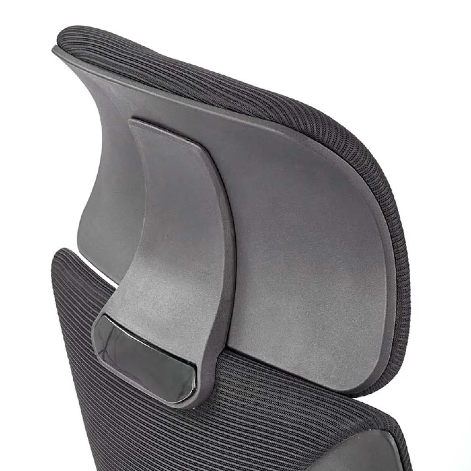 Garnero Arredamenti Sedie Da Ufficio|Sedie Scrivania Ufficio-Sedia da ufficio regolabile con ruote in tessuto Clay Nero