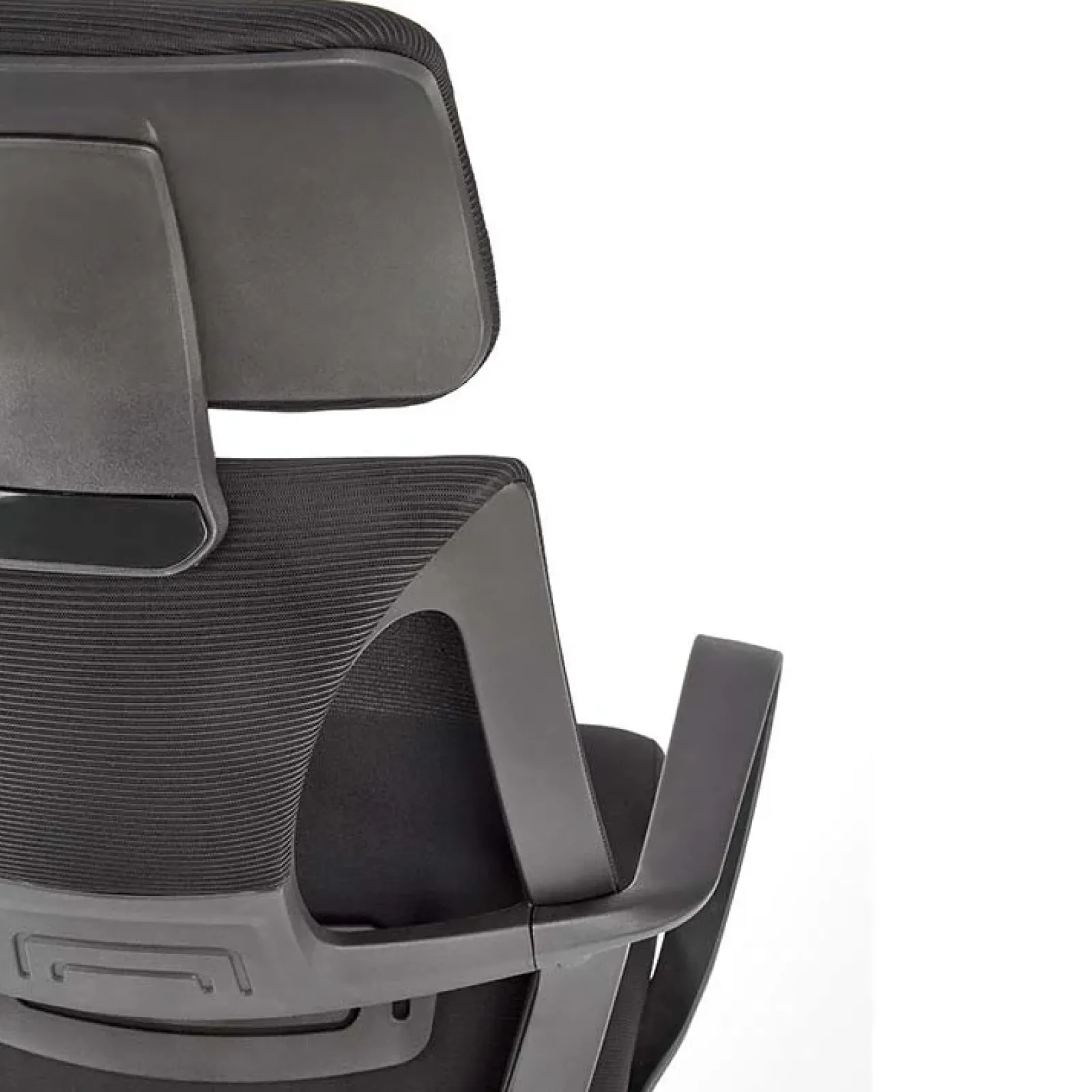 Garnero Arredamenti Sedie Da Ufficio|Sedie Scrivania Ufficio-Sedia da ufficio regolabile con ruote in tessuto Clay Nero