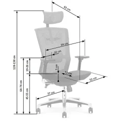 Garnero Arredamenti Sedie Da Ufficio|Sedie Scrivania Ufficio-Sedia gaming con ruote regolabile in tessuto nero Torres