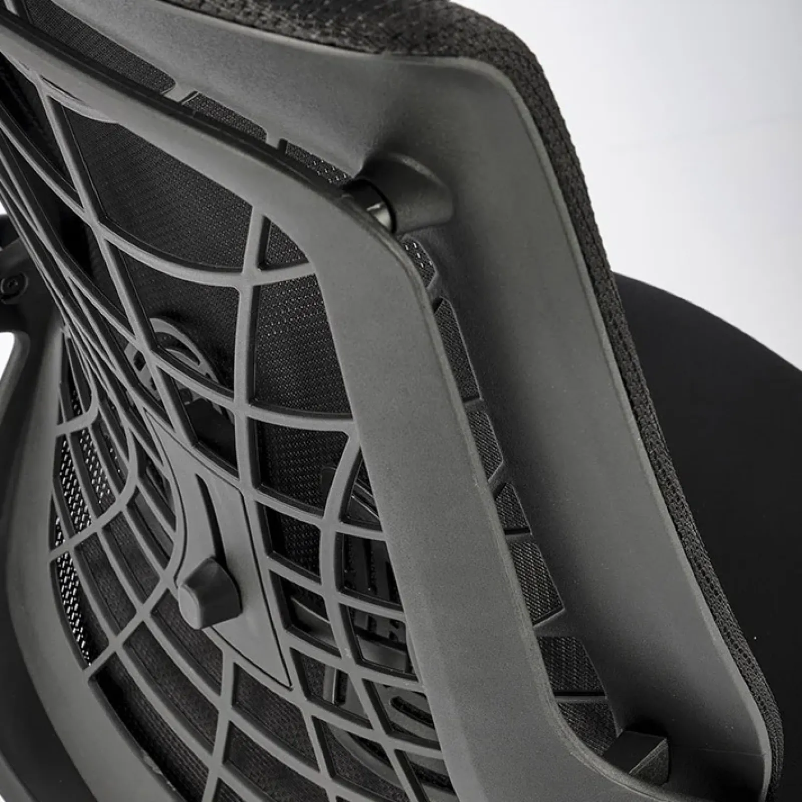 Garnero Arredamenti Sedie Da Ufficio|Sedie Scrivania Ufficio-Sedia gaming con ruote regolabile in tessuto nero Riccardi