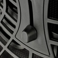 Garnero Arredamenti Sedie Da Ufficio|Sedie Scrivania Ufficio-Sedia gaming con ruote regolabile in tessuto nero Riccardi