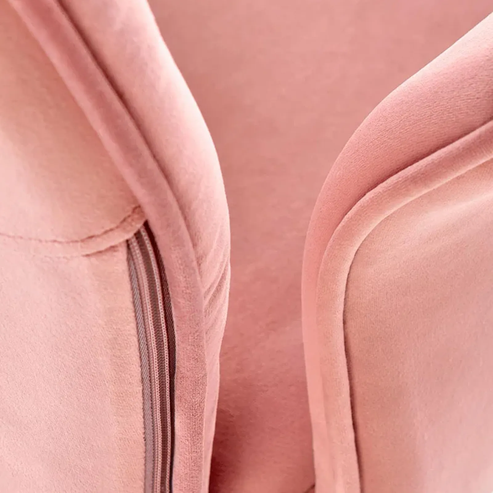 Garnero Arredamenti Sedie Da Ufficio|Sedie Scrivania Ufficio-Sedia moderna con braccioli regolabile in velluto Dionisia Rosa