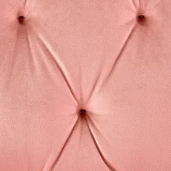 Garnero Arredamenti Sedie Da Ufficio|Sedie Scrivania Ufficio-Sedia moderna con braccioli regolabile in velluto Dionisia Rosa