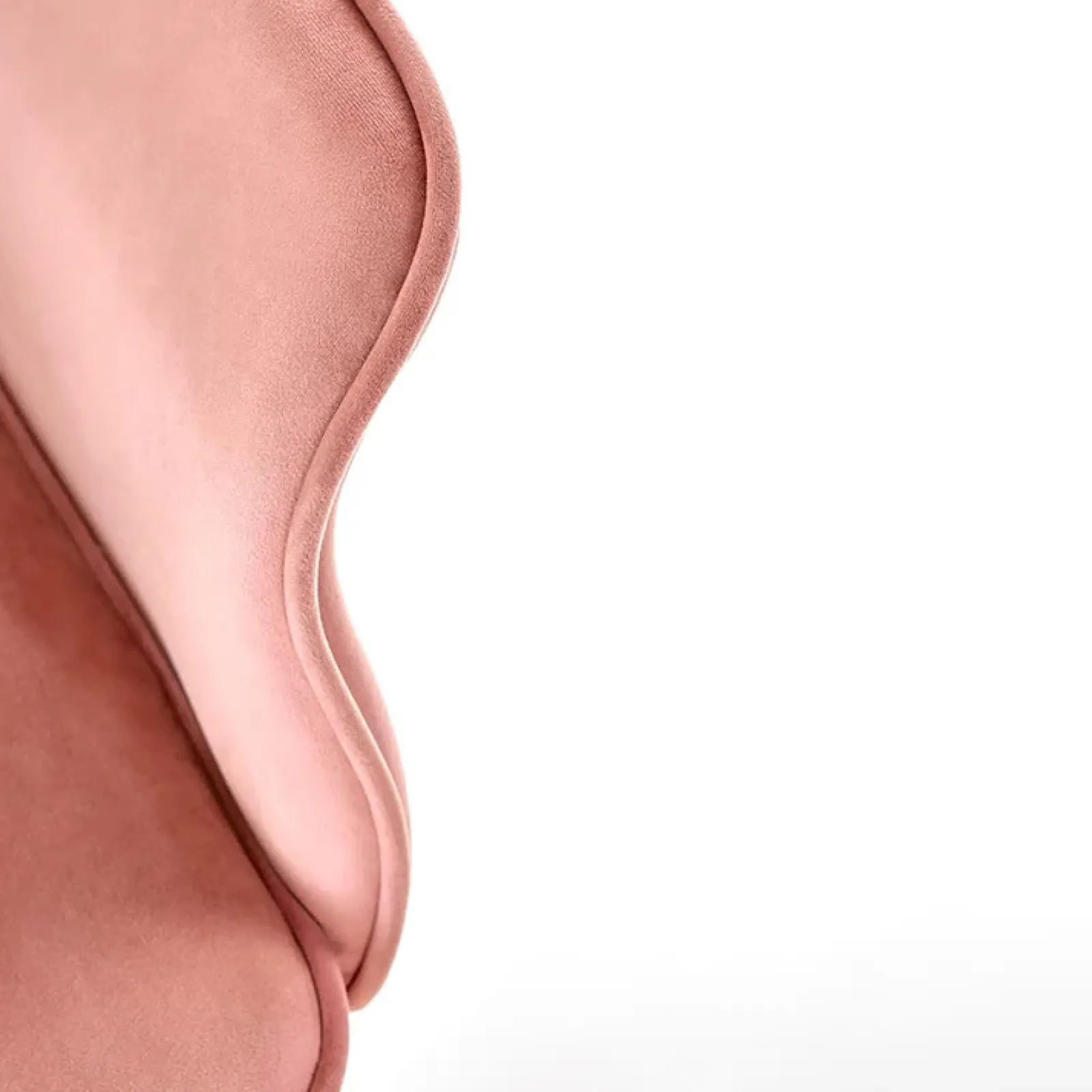 Garnero Arredamenti Sedie Da Ufficio|Sedie Scrivania Ufficio-Sedia moderna con braccioli regolabile in velluto Dionisia Rosa