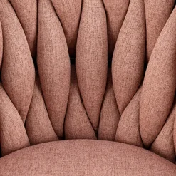 Garnero Arredamenti Sedie Da Ufficio|Sedie Scrivania Ufficio-Sedia moderna con ruote regolabile in tessuto nero Monie Rosa