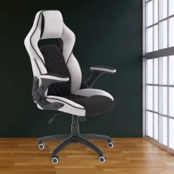 Garnero Arredamenti Sedie Da Ufficio|Sedie Scrivania Ufficio-Sedia nero grigio gaming da ufficio Dodge Gihome®