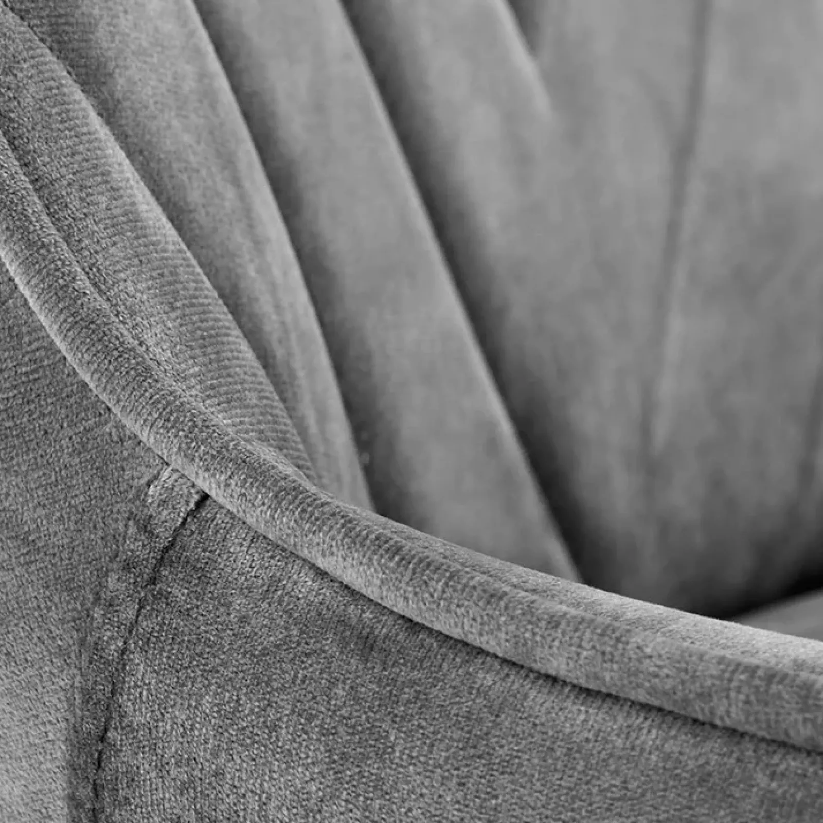 Garnero Arredamenti Sedie Da Ufficio|Sedie Scrivania Ufficio-Sedia per scrivania ragazzi in velluto Randy Grigio