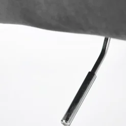 Garnero Arredamenti Sedie Da Ufficio|Sedie Scrivania Ufficio-Sedia per scrivania ragazzi in velluto Marengo Grigio