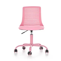 Garnero Arredamenti Sedie Per Scrivania Ragazzi-Sedia per scrivania ragazzi con ruote in polipropilene Ciclope Rosa