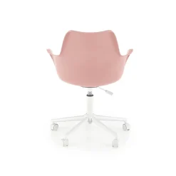 Garnero Arredamenti Sedie Per Scrivania Ragazzi-Sedia per scrivania ragazzi girevole in ecopelle Platone Rosa