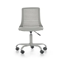 Garnero Arredamenti Sedie Per Scrivania Ragazzi-Sedia per scrivania ragazzi con ruote in polipropilene Ciclope Grigio