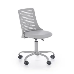 Garnero Arredamenti Sedie Per Scrivania Ragazzi-Sedia per scrivania ragazzi con ruote in polipropilene Ciclope Grigio