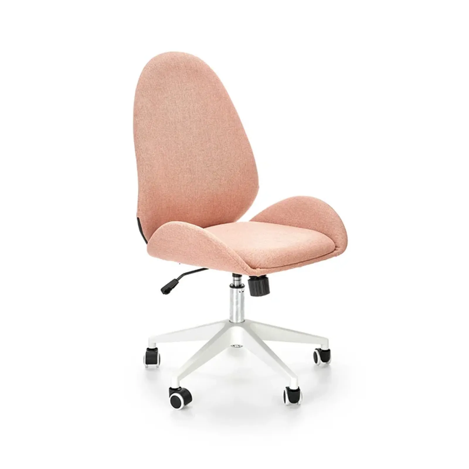 Garnero Arredamenti Sedie In Tessuto|Sedie Per Scrivania Ragazzi-Sedia per scrivania ragazzi in tessuto rosa Carolina