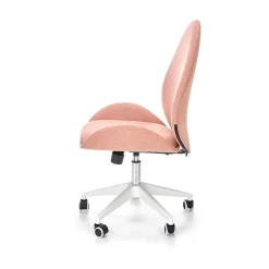 Garnero Arredamenti Sedie In Tessuto|Sedie Per Scrivania Ragazzi-Sedia per scrivania ragazzi in tessuto rosa Carolina