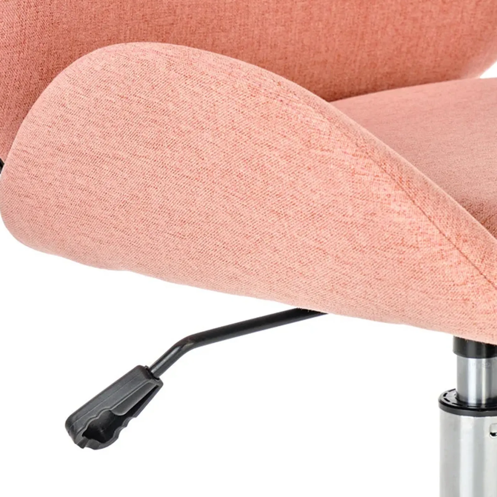 Garnero Arredamenti Sedie In Tessuto|Sedie Per Scrivania Ragazzi-Sedia per scrivania ragazzi in tessuto rosa Carolina