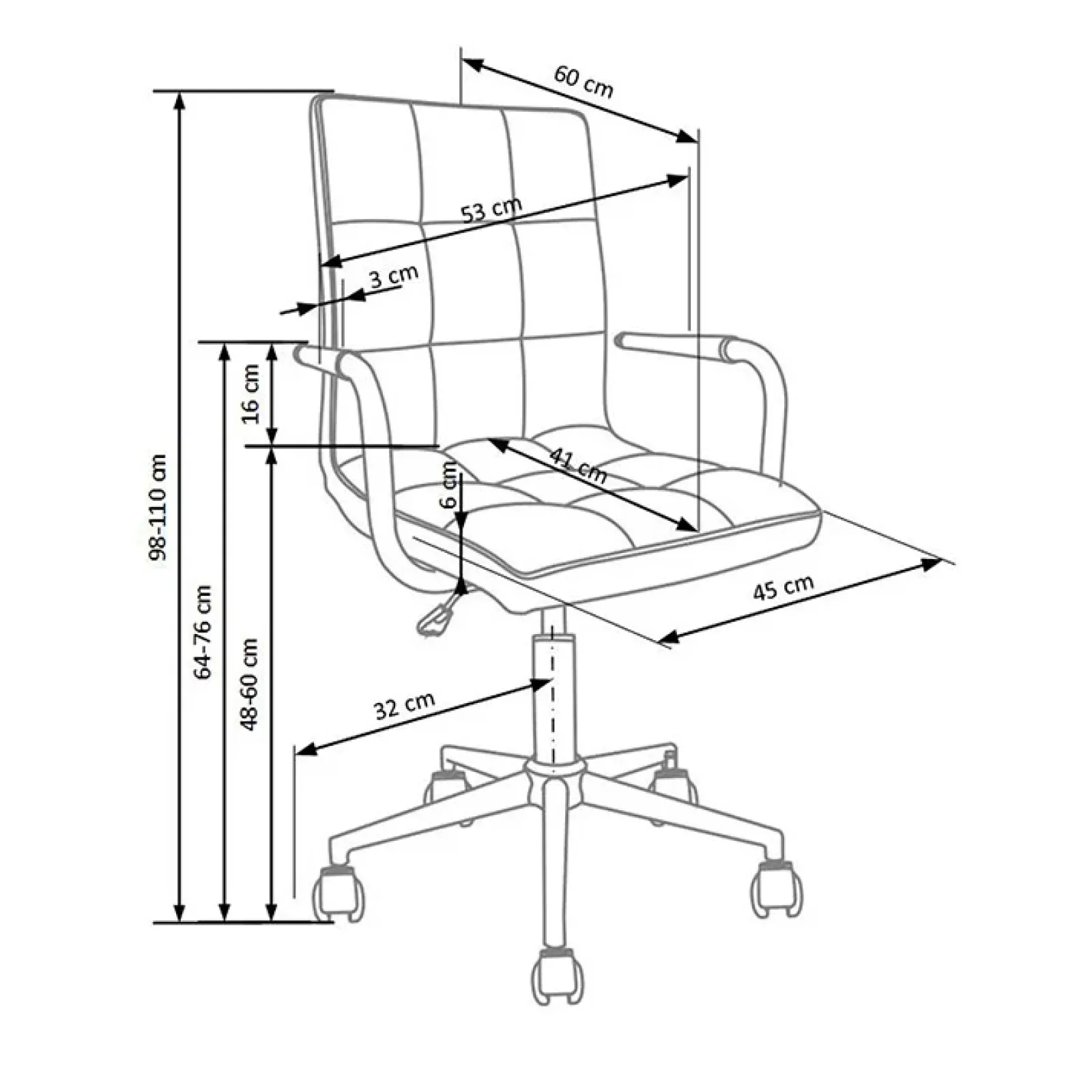 Garnero Arredamenti Sedie Per Scrivania Ragazzi-Sedia per scrivania ragazzi in ecopelle Holly Viola
