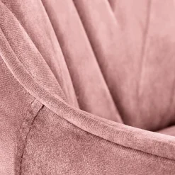 Garnero Arredamenti Sedie Da Ufficio|Sedie Scrivania Ufficio-Sedia per scrivania ragazzi in velluto Randy Rosa