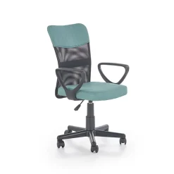 Garnero Arredamenti Sedie Per Scrivania Ragazzi-Sedia per scrivania ragazzi con ruote in tessuto grigio verde Rodry Grigio - Verde