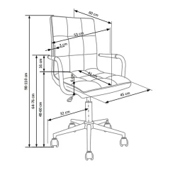 Garnero Arredamenti Sedie Per Scrivania Ragazzi-Sedia per scrivania ragazzi in ecopelle Holly Fucsia