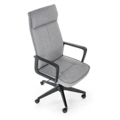 Garnero Arredamenti Sedie Da Ufficio|Sedie Scrivania Ufficio-Sedia ufficio con ruote in tessuto grigio Caietana