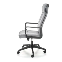 Garnero Arredamenti Sedie Da Ufficio|Sedie Scrivania Ufficio-Sedia ufficio con ruote in tessuto grigio Caietana