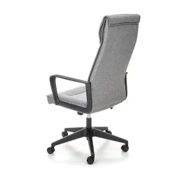 Garnero Arredamenti Sedie Da Ufficio|Sedie Scrivania Ufficio-Sedia ufficio con ruote in tessuto grigio Caietana