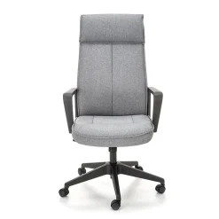 Garnero Arredamenti Sedie Da Ufficio|Sedie Scrivania Ufficio-Sedia ufficio con ruote in tessuto grigio Caietana