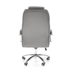 Garnero Arredamenti Sedie Da Ufficio|Sedie Scrivania Ufficio-Sedia ufficio con ruote regolabile in velluto grigio Argor