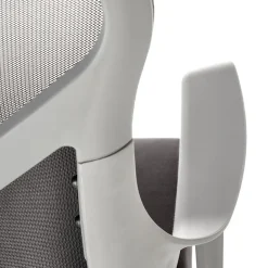 Garnero Arredamenti Sedie Da Ufficio|Sedie Scrivania Ufficio-Sedia ufficio girevole regolabile in tessuto Dalia Grigio